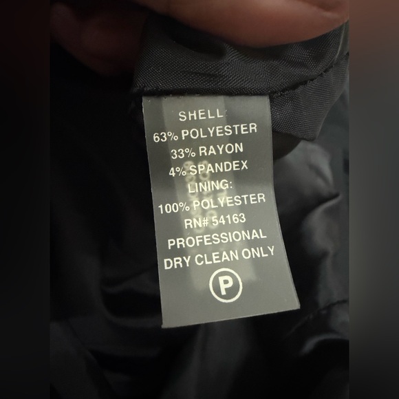 Calvin Klein Black Midi Dress with Gold Accents size 10 - Picture 5 of 7